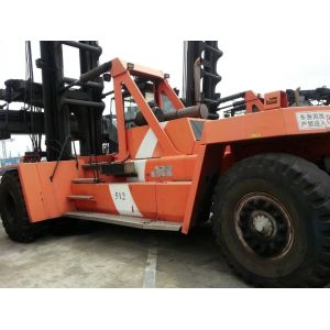 Flexible Used Container Handler , Reach Stacker Forklift Hydraulic Powered