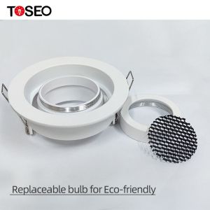 Recessed Super Slim Bezels Anti Glare Downlights IP20