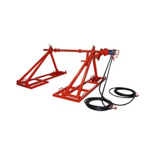 Buy cheap Hydraulic Grounding 150KN Cable Drum Jacks For Stringing Construction from wholesalers