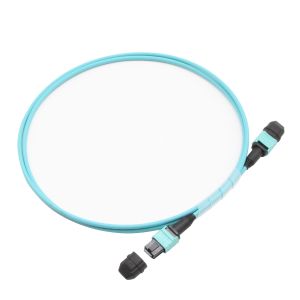 Buy cheap OM3 3.0MM 8 12 24 CORE LSZH  MTP TO MTP Fiber Cable Oem Available from wholesalers