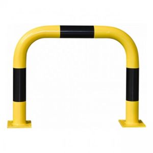 Buy cheap 1200x1000mm Collision Protection Guard Hardware Fabrication Yellow Balck from wholesalers