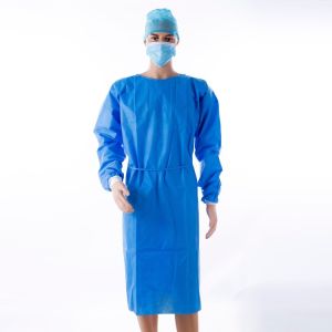 Buy cheap PPE Reinforced Medical Isolation Gown No Stimulus To Skin Custom Size from wholesalers