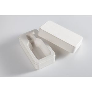 Biodegradable Molded Pulp Box Eco Friendly Printable Custom Green Packaging