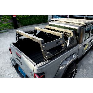 Mechanical Style Offroad Parts Adjustable Truck Bed Rack for HILUX Tacoma Tundra