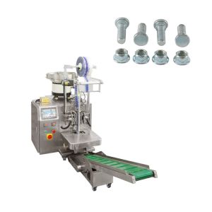 Nails Screw Vertical Automatic Counting Packing Machine With Bowl Feeder