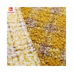 Buy cheap Knitted Soft Micro Polar Fleece Fabric Polyester 150D/288F Embossed from wholesalers