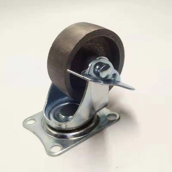 Buy cheap Plastic Material Flat Furniture Caster Wheel in 75mm Diameter with Customized Request from wholesalers