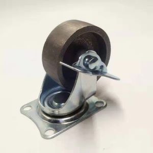 Buy cheap Plastic Material Flat Furniture Caster Wheel in 75mm Diameter with Customized Request from wholesalers