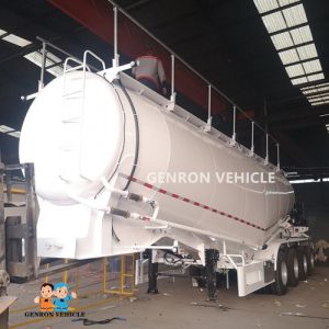China Welding 28t Landing Gear Q235 45CBM Cement Trailers on sale