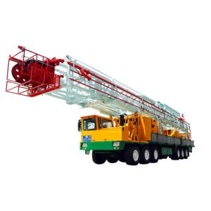 Buy cheap diesel engine Depth 2000 Meter Truck Mounted Drilling Rig product
