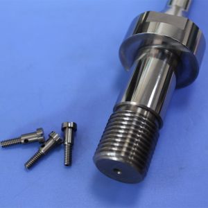 Buy cheap Precision Machining Threaded Tungsten Carbide Grinding Wheel Shaft from wholesalers