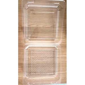 Buy cheap Takeaway Fruit Packaging Box Foldable Plastic Fruit Box Custom Made Fruit Packaging Box Clear Package Fast Food Box from wholesalers