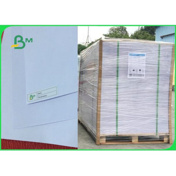 Buy cheap White Bond Paper / Woodfree Offset Paper High Smoothness And Opacity from wholesalers