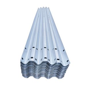 Buy cheap Road Safety Galvanized Guardrail with Hot Galvanized and Cold Rolled Q235 Q345 Material from wholesalers