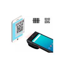 China Android Mobile POS QR Code Scanner Barcode Terminal Handheld Computer With Printer for sale