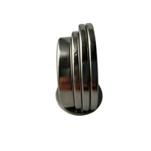 Buy cheap Permanent Thin Sintered Magnet Neodymium Ring High Coercive Force product