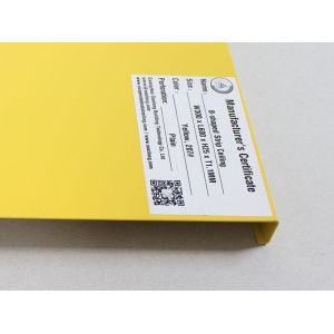 Buy cheap B Shaped Plain Aluminum Strip Ceiling With Akzo Nobel Environmental from wholesalers