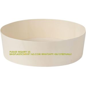 16 Ounce Food Containers, Wooden Bento Boxes - Grease Resistant, Small, Natural