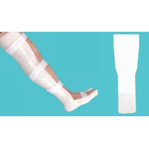 Buy cheap Antibacterial Custom Thermoplastic Splint Knee And Ankle Support Splint from wholesalers