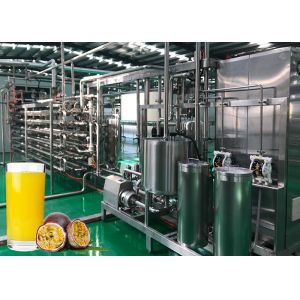 Industrial Passion Fruit Mixed Juice Processing Line Special Equipment For