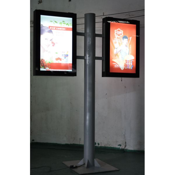 Buy cheap Light Box on lamp pole from wholesalers