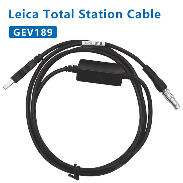 Buy cheap GEV189 734700 USB Data Download Cable Essential Accessory for Leica Survey Total Station 0.B 5 Pin from wholesalers