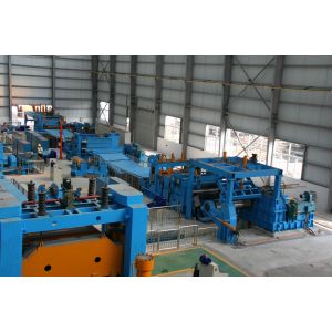 28 T Coil Weight Steel Coil Slitting Line with Uncoiling Leveling Shearing
