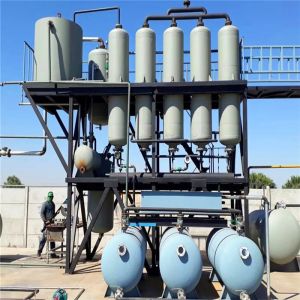 Buy cheap 85% Oil Rate Waste Engine Oil Recycle To Diesel Distillation Refining Plant from wholesalers