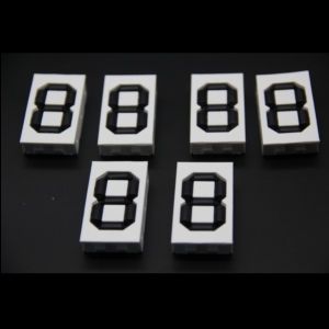7 Segment Petrol Station Price Signs White 1.4'' Digital Numbers Display