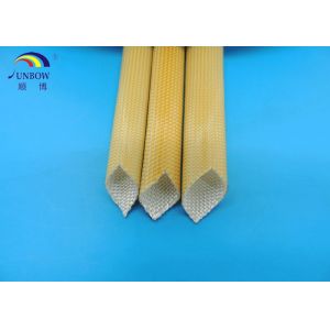 F class PU Coating Fiberglass sleeving for Electrical Cable Manaagement