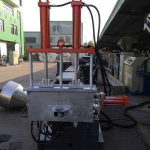 Buy cheap Power 45kw PP CE Caco3 pelleting extruder line LDB SJP 120 plastic recycling equipment 240-400kg/h from wholesalers