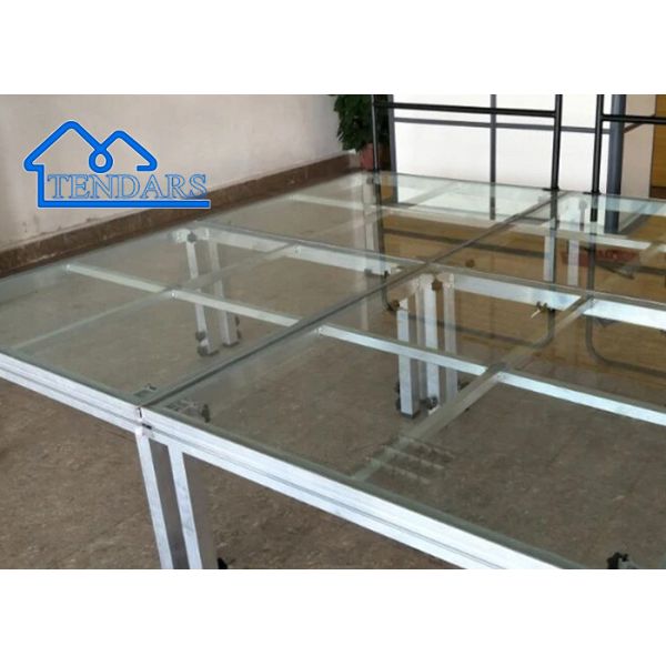 Quality Cheap Custom Portable 4x4ft DJ Lights Stage Platform,Square Circle Arch Triangle Ladder Truss for sale