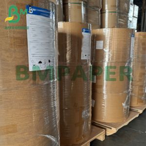 Buy cheap 30-50g Smooth Single Sided Glazed Kraft Paper for Packaging Bags 762mm from wholesalers