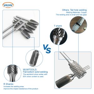 Buy cheap Electric Power Polished Surface Double Cut Carbide Burr with Customized Support for Versatile Workpieces from wholesalers