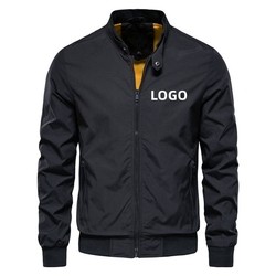 Buy cheap Custom Hombres New Casual Jacket Men's Spring And Fall Sport Solid Color Coat Men's Fashion Casual Simple Jackets from wholesalers