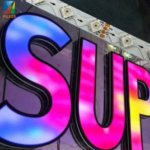 PILEDS S Shaped Zigzag BENDABLE 12V Smart IC Pixel Addressable RGBW RGB Sign