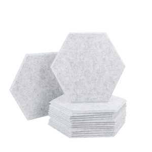 Buy cheap Self Adhesive Soundproof Hexagon Polyester Fiber Acoustic Panel Acoustic Wall Panels from wholesalers