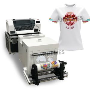 Buy cheap XP600 Dual Head DTF Mini A3 Printer For Shirt Printing Powder Shaking In 33cm Printing Size from wholesalers