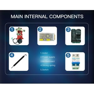 Buy cheap HCW Parking Barrier Gate with 3 Million Cycles Lifespan 1 Year Warranty and 340*240*990mm Size for Vehicle Access Control from wholesalers