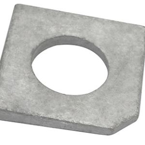 Buy cheap Class6.8 M12 Taper Washer / Hot Dip Galvanized Square Taper Washer from wholesalers
