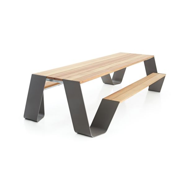 Buy cheap Rectangle 1500*750*750mm Picnic Table Bench Set from wholesalers