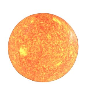 Buy cheap Large Inflatable Moon and sun Balloon For Decoration Giant Advertising Inflatable Moon Model With Led white warm and c from wholesalers