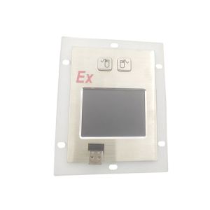 Buy cheap wireless explosion proof metal touchpad for the EX coal mine system application from wholesalers