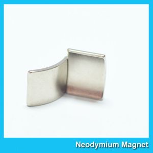 Buy cheap N35 Permanent Neodymium Motor Magnets Curved Arc Rare Earth Segment Magnet from wholesalers
