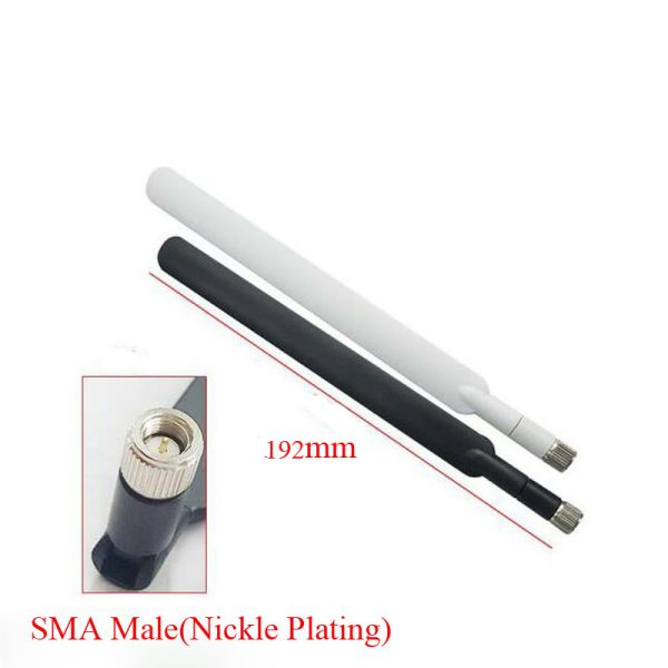 Dipole Antenna 5dBi 4G LTE Rubber Duck Antenna with SMA Male Plug for CEP Router