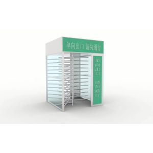 Single Channel Turnstile Barrier Gate Access Control System Anti Oxidation