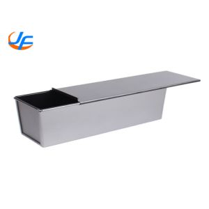 Buy cheap RK Bakeware China Foodservice NSF Aluminum Pullman Pan Custom Nonstick Pullman Bread Loaf Pan With Drop On Lid from wholesalers