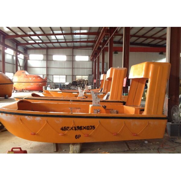 Buy cheap GRB40R Outboard engine rescue boat with SOLAS approval from wholesalers