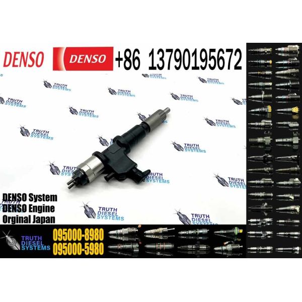 Buy cheap High Quality fuel injector 095000-8980 095000-8981 095000-8982 8-98167556-2 for ISUZU 6WG1 Engine from wholesalers