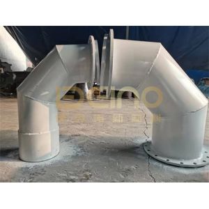 Buy cheap Misaligned Design Alumina Ceramic Pipe Ceramic Lined Pipe Elbows from wholesalers